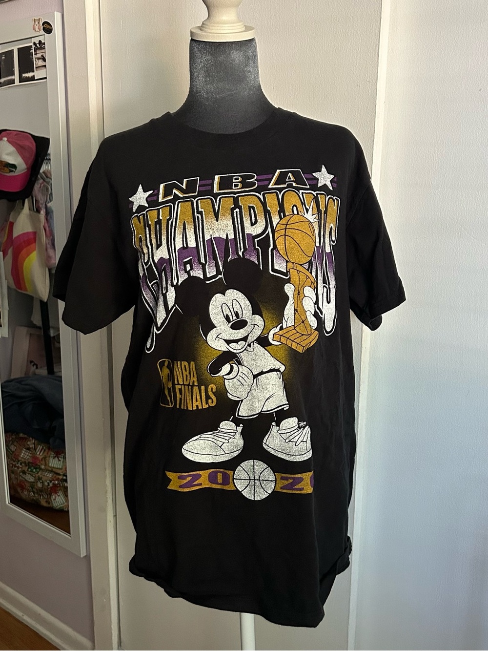 Disney x Junk Food NBA tee